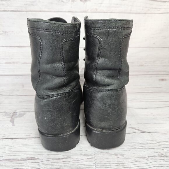 Ariat Heritage Black Leather Lace Up Boots #33501 Women's Size 8 - Picture 4 of 12